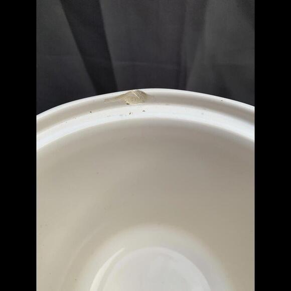 Vintage Pfaltzgraff White Blue Perennial Stoneware Cottage Collection Vase 2-506 - Picture 4 of 11